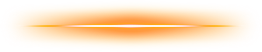 Glowing Orange Neon Line